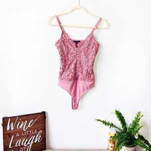 Crochet Laced Bodysuit